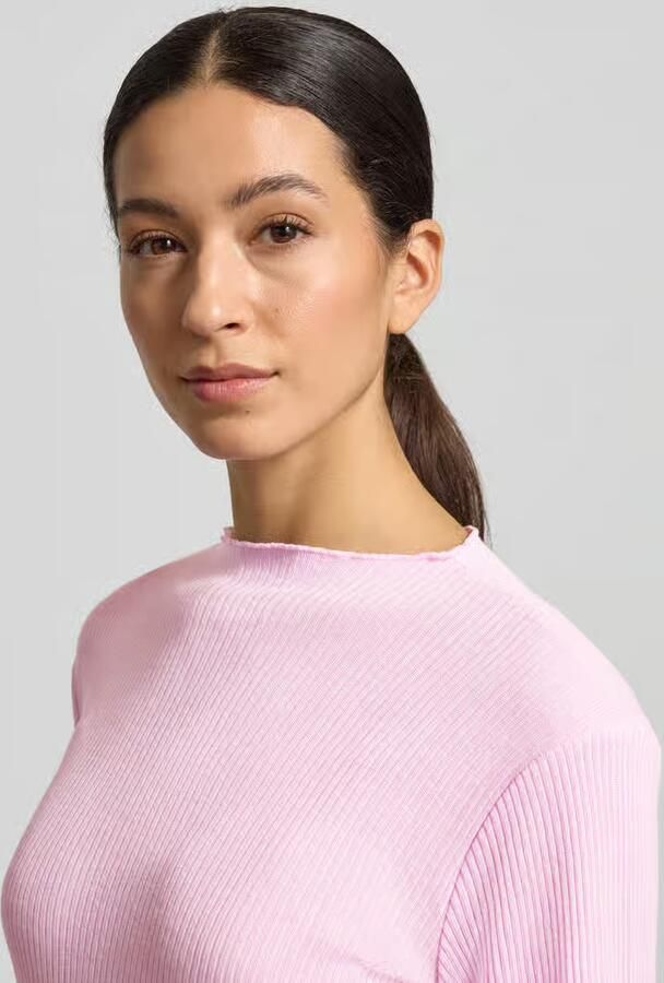 S.Oliver RED LABEL Slim fit shirt met lange mouwen met viscose