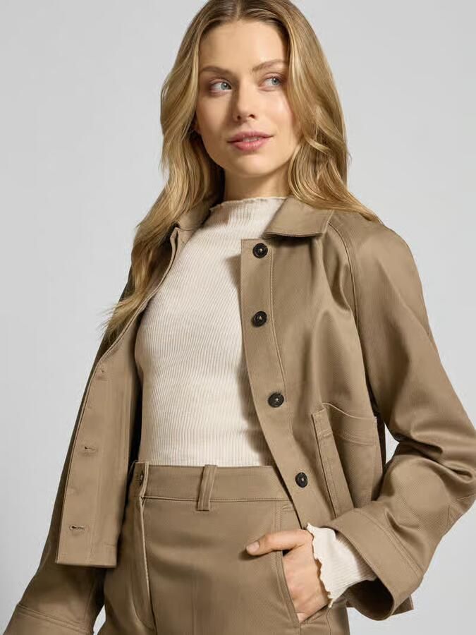 S.Oliver RED LABEL Slim fit shirt met lange mouwen met viscose - Foto 3