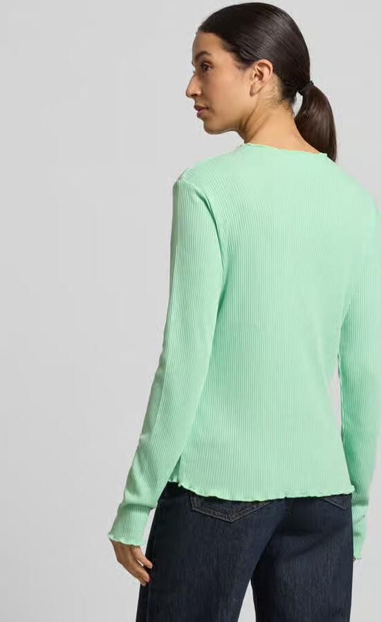 S.Oliver RED LABEL Slim fit shirt met lange mouwen met viscose - Foto 3