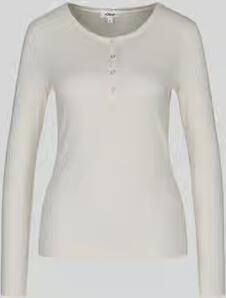 S.Oliver RED LABEL Slim fit shirt met lange mouwen van mix van katoen en lyocell