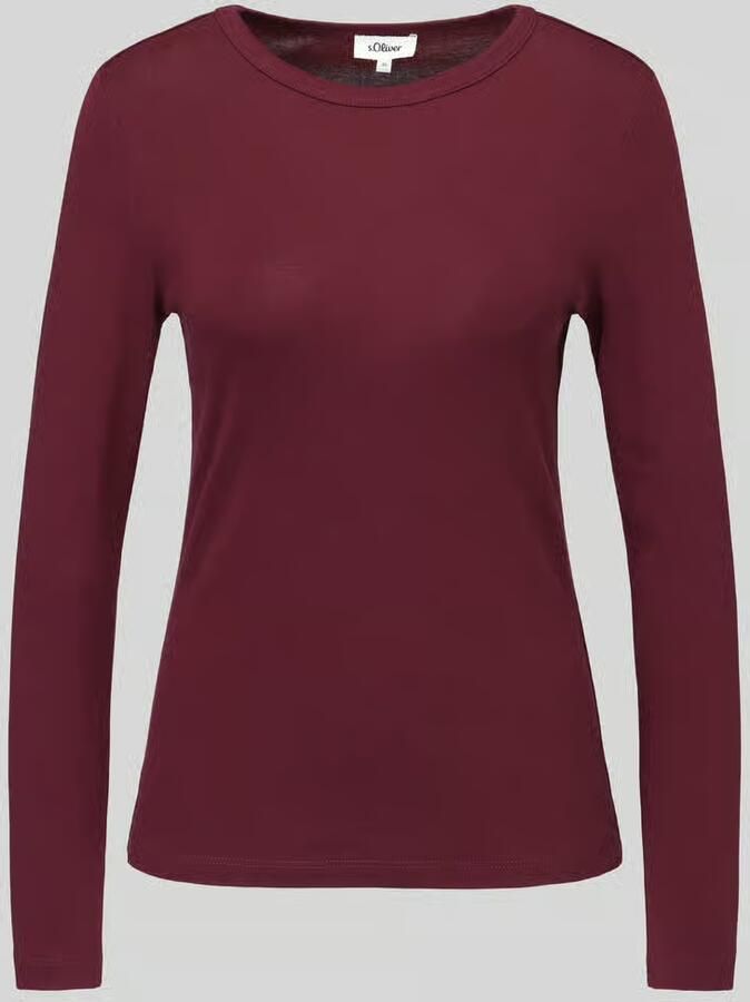 S.Oliver RED LABEL Slim fit shirt met lange mouwen van puur katoen - Foto 3