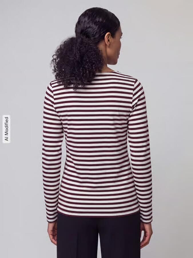 S.Oliver RED LABEL slim fit shirt met lange mouwen van puur katoen - Foto 5