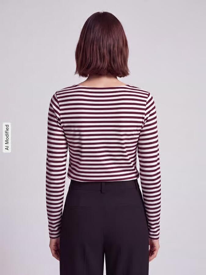 S.Oliver RED LABEL slim fit shirt met lange mouwen van puur katoen - Foto 2