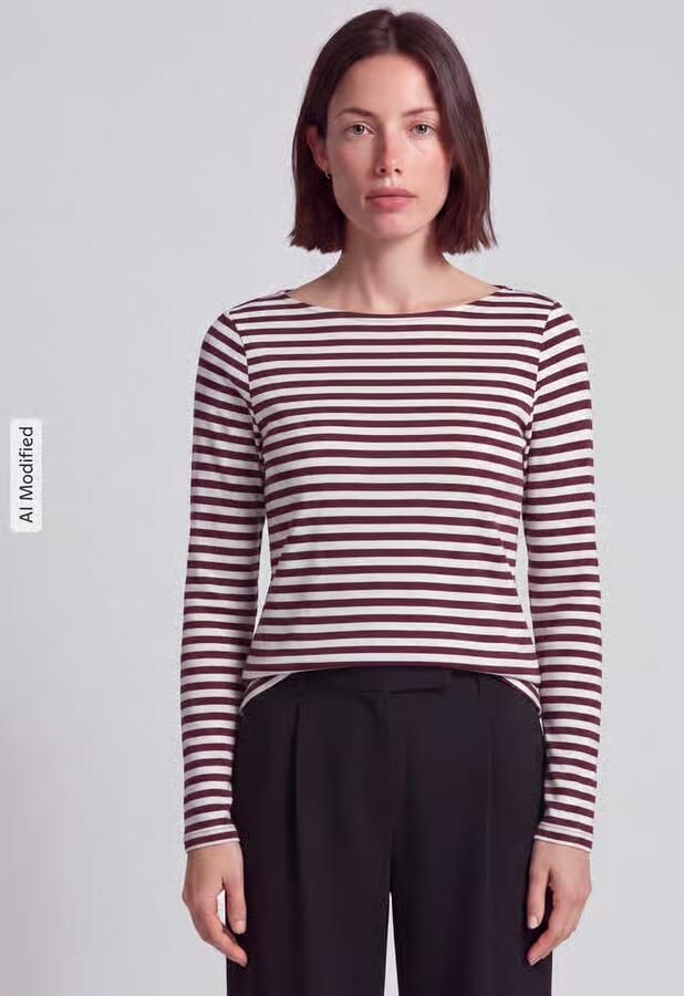 S.Oliver RED LABEL slim fit shirt met lange mouwen van puur katoen - Foto 3