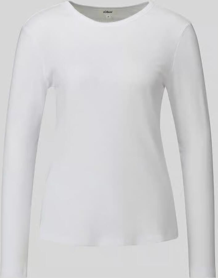 S.Oliver RED LABEL Slim fit shirt met lange mouwen van puur katoen - Foto 2