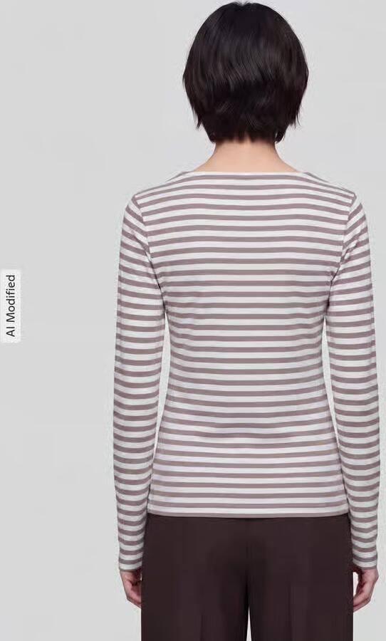 S.Oliver RED LABEL slim fit shirt met lange mouwen van puur katoen - Foto 2