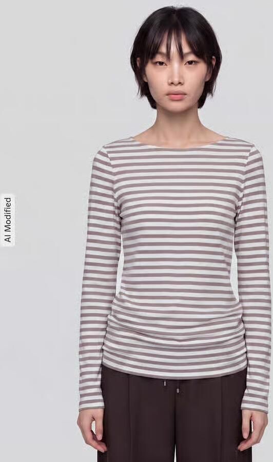 S.Oliver RED LABEL slim fit shirt met lange mouwen van puur katoen - Foto 3