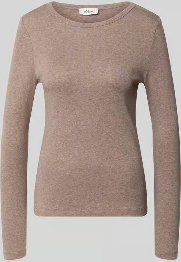S.Oliver RED LABEL Slim fit shirt met lange mouwen van puur katoen - Foto 4