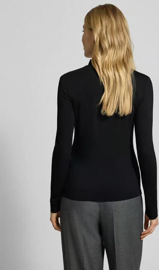 S.Oliver RED LABEL Slim fit shirt met lange mouwen van viscosemix - Foto 4