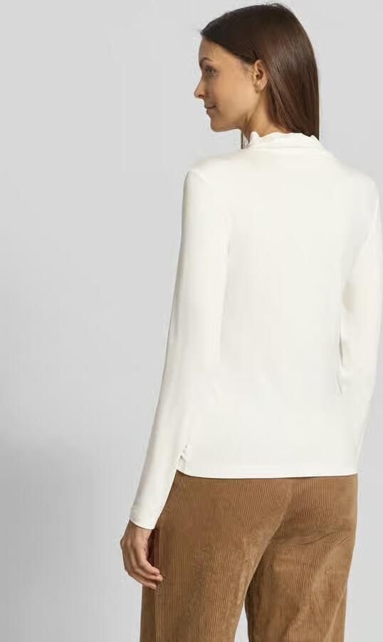S.Oliver RED LABEL Slim fit shirt met lange mouwen van viscosemix