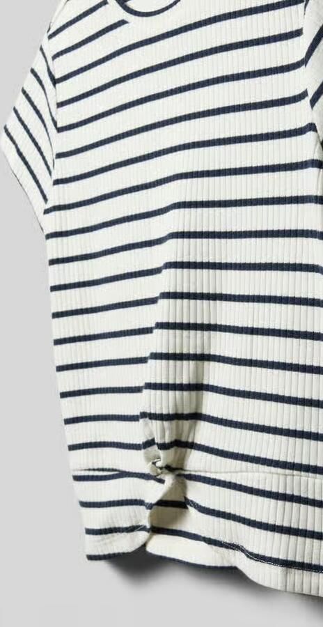 S.Oliver RED LABEL slim fit T-shirt van katoenmix - Foto 3