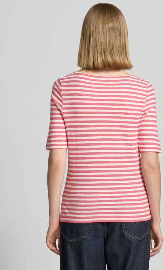 S.Oliver RED LABEL slim fit T-shirt van puur katoen - Foto 6