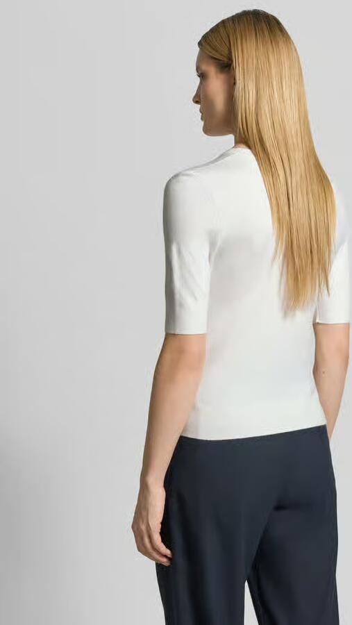 S.Oliver RED LABEL Slim fit T-shirt van viscosemix - Foto 6