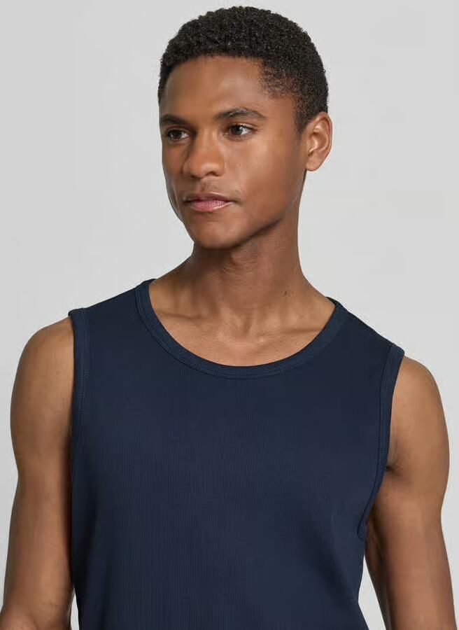 S.Oliver RED LABEL slim fit tank top van katoenmix