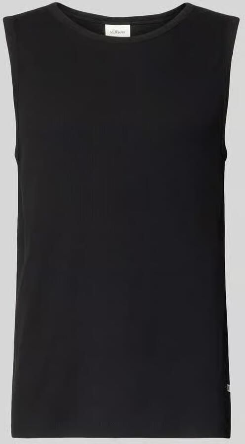S.Oliver RED LABEL slim fit tank top van katoenmix - Foto 2