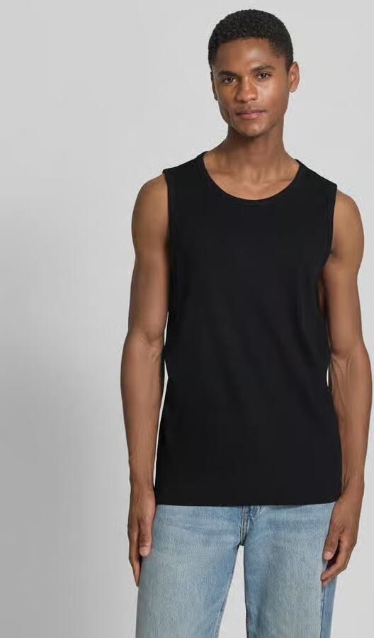 S.Oliver RED LABEL slim fit tank top van katoenmix - Foto 3