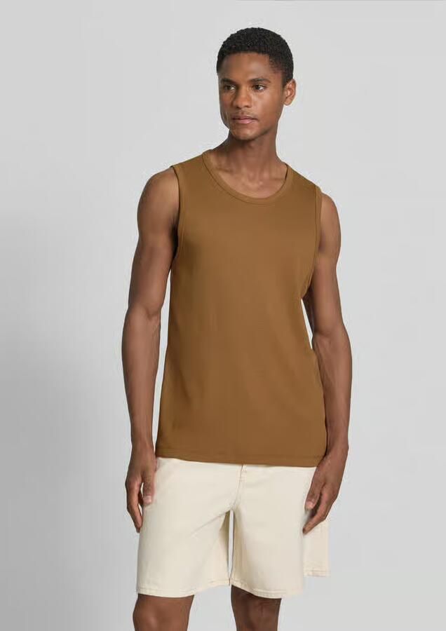 S.Oliver RED LABEL slim fit tank top van katoenmix - Foto 2