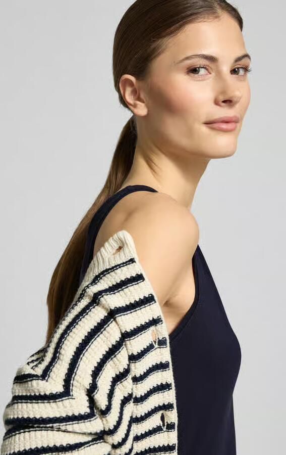 S.Oliver RED LABEL Slim Fit Tanktop van katoenmix - Foto 2