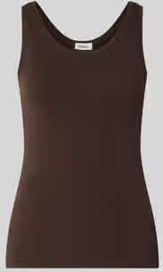 S.Oliver RED LABEL Slim fit tanktop van katoenmix