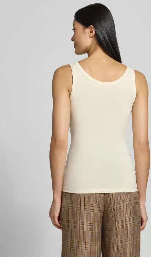 S.Oliver RED LABEL Slim fit tanktop van katoenmix - Foto 3