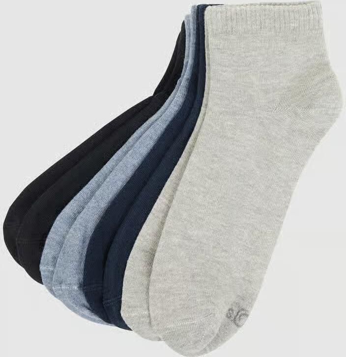 S.Oliver Korte sokken Essentials met onderhoudsvriendelijke materiaalmix (set 8 paar) - Foto 3