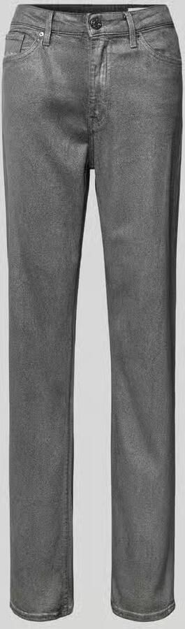 S.Oliver RED LABEL Regular fit jeans met glittereffect model 'KAROLIN' - Foto 5