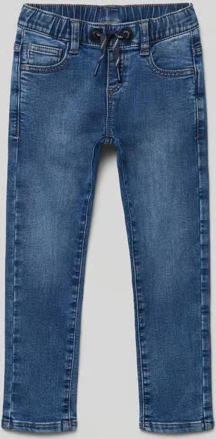S.Oliver RED LABEL Straight fit jeans van katoenmix