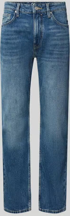 S.Oliver RED LABEL straight fit jeans van katoenmix model 'Bonito'
