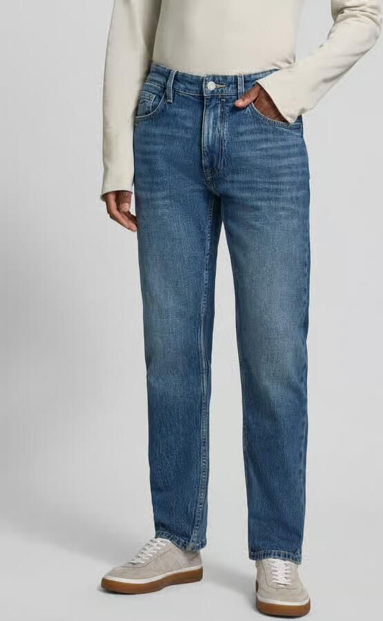 S.Oliver RED LABEL straight fit jeans van katoenmix model 'Bonito' - Foto 4