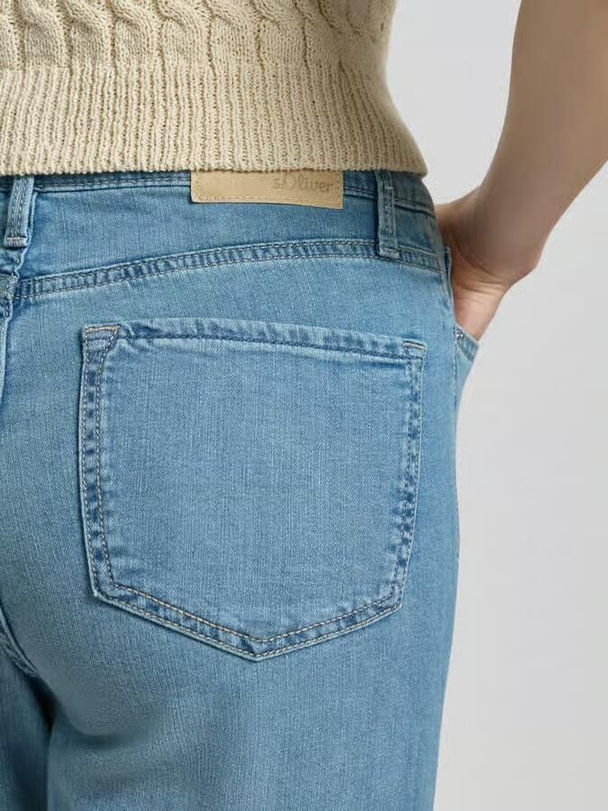 S.Oliver RED LABEL straight fit jeans van katoenmix model 'KAROLIN' - Foto 2