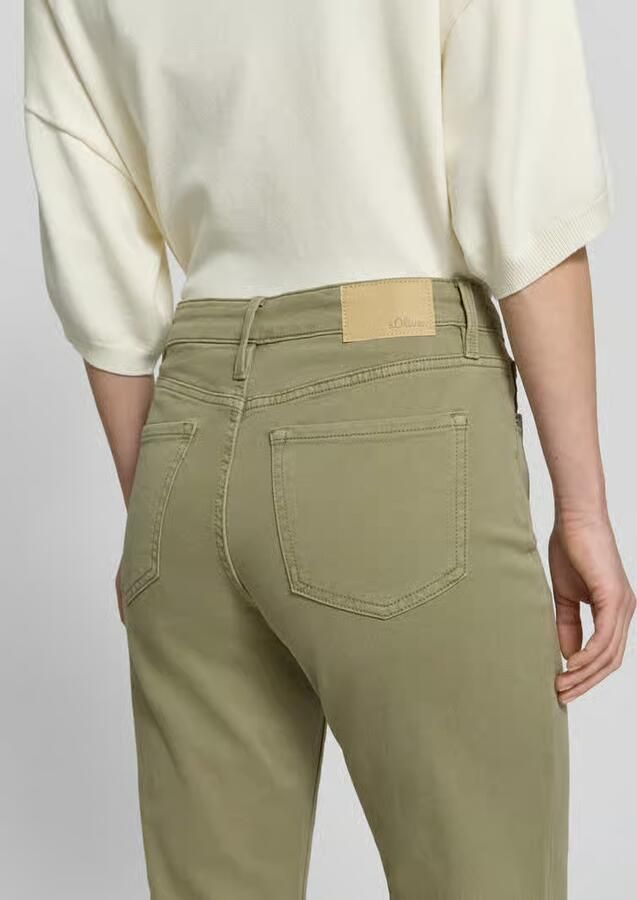 S.Oliver RED LABEL straight fit jeans van katoenmix model 'KAROLIN'