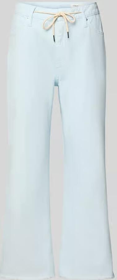 S.Oliver RED LABEL straight fit jeans van katoenmix model 'KAROLIN'