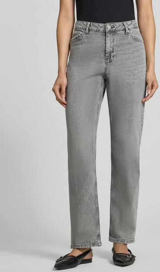 S.Oliver RED LABEL straight fit jeans van katoenmix model 'KAROLIN' - Foto 2