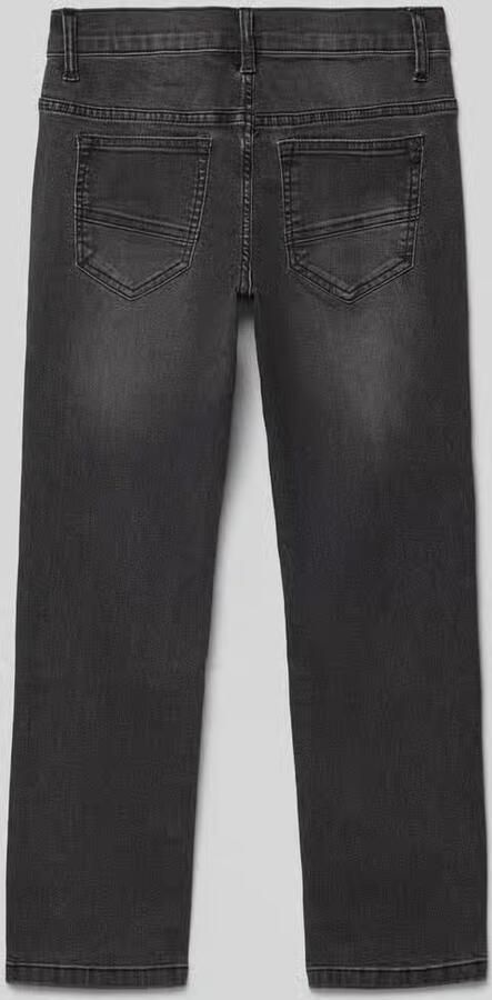 S.Oliver RED LABEL Straight leg jeans van katoenmix