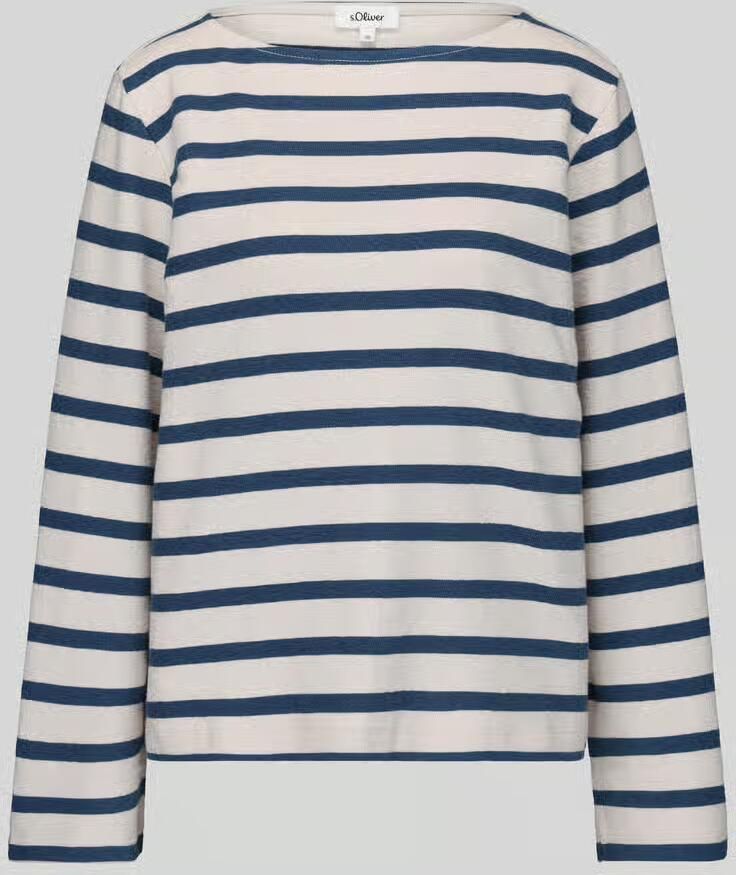 S.Oliver RED LABEL Sweatshirt met boothals