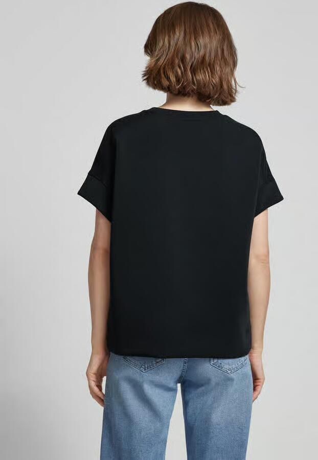 S.Oliver RED LABEL T-shirt in effen design met ronde hals