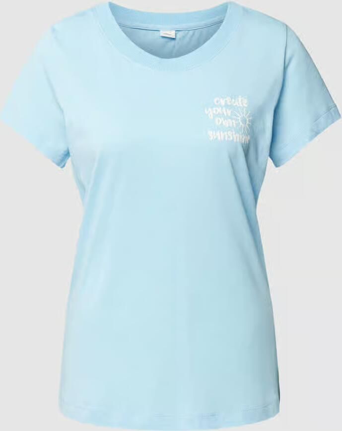 S.Oliver RED LABEL Beachwear Pyjama top met schattige frontprint - Foto 4