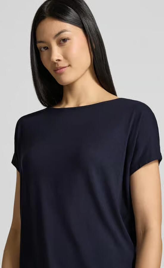 S.Oliver RED LABEL T-shirt van viscosemix met ronde hals - Foto 5