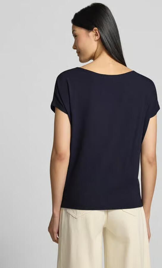 S.Oliver RED LABEL T-shirt van viscosemix met ronde hals - Foto 3