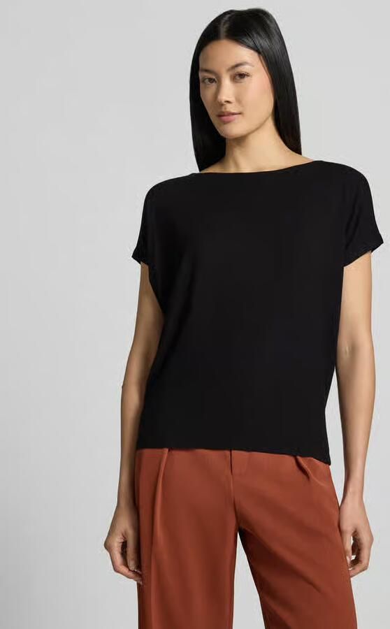 S.Oliver RED LABEL T-shirt van viscosemix met ronde hals - Foto 5