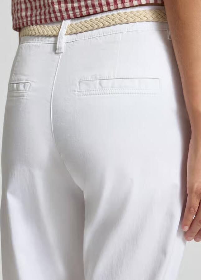 S.Oliver RED LABEL Tapered chino van katoenmix