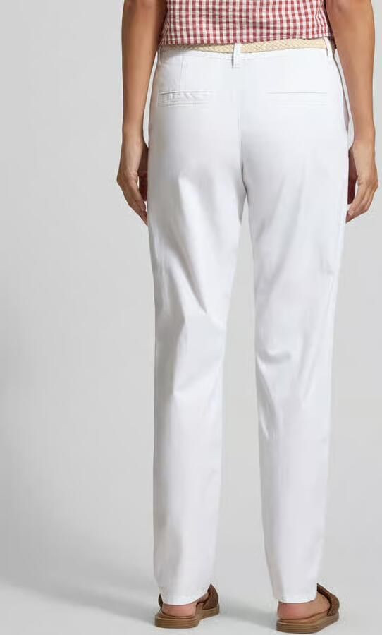 S.Oliver RED LABEL Tapered chino van katoenmix - Foto 3