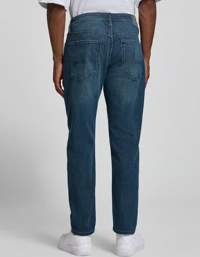 S.Oliver RED LABEL tapered fit jeans van katoenmix