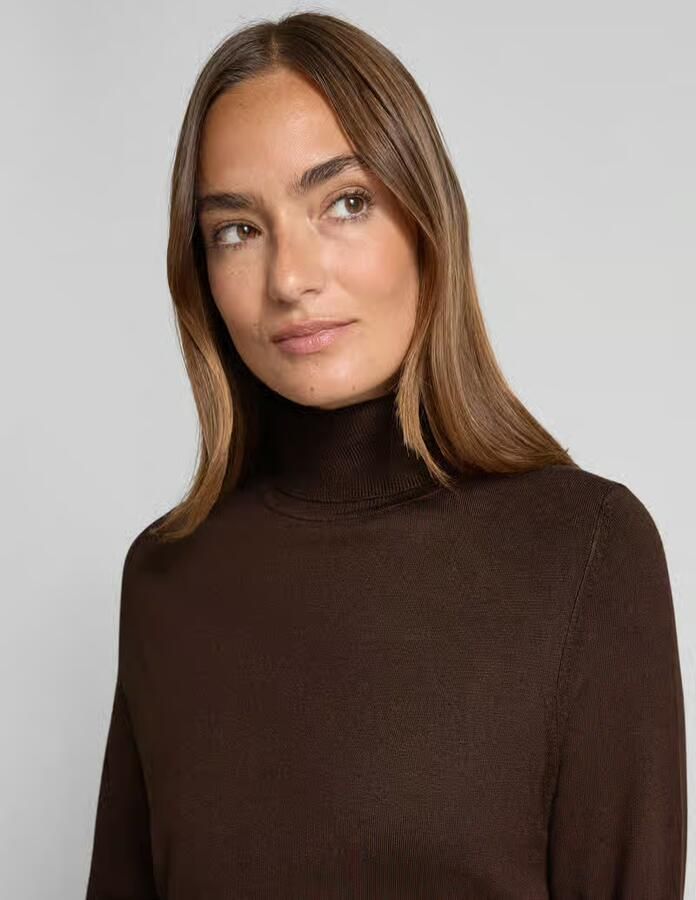 S.Oliver RED LABEL Slim fit gebreide jurk van viscosemix