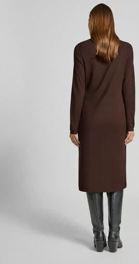 S.Oliver RED LABEL Slim fit gebreide jurk van viscosemix - Foto 2