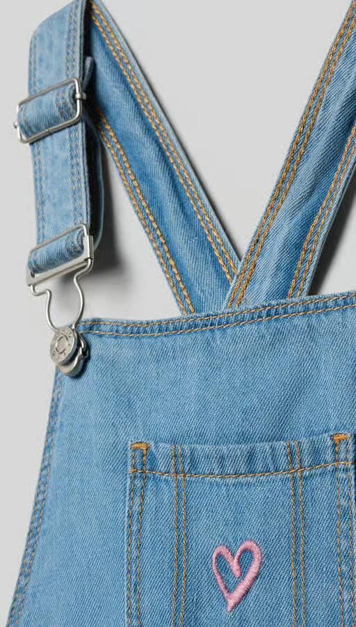 S.Oliver RED LABEL Uitlopend denimjurk van puur katoen