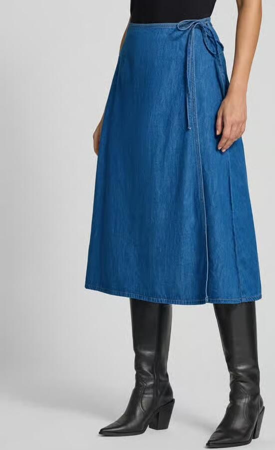 S.Oliver RED LABEL Uitlopende midirok - Foto 4