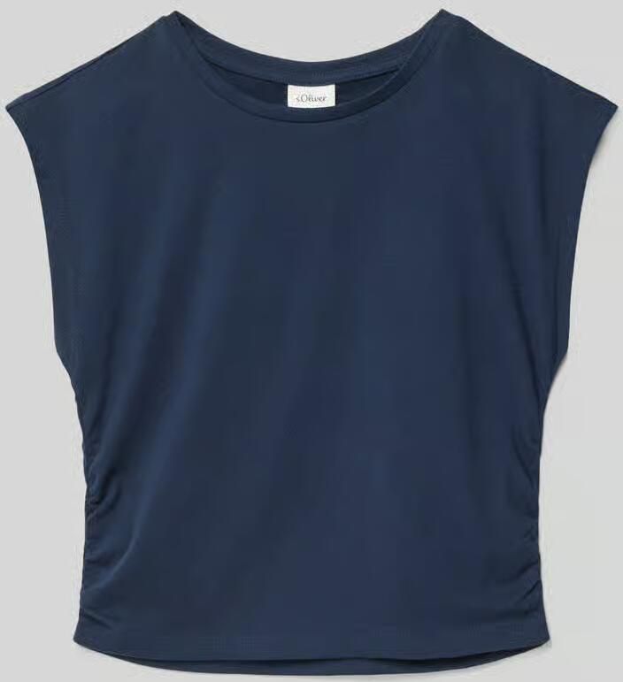 S.Oliver RED LABEL V-shape T-shirt van puur katoen - Foto 4