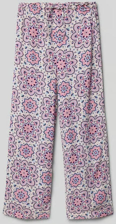 S.Oliver RED LABEL Wide leg broek van pure viscose - Foto 2