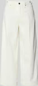 S.Oliver RED LABEL Wide leg culotte-jeans van mix van katoen en lyocell